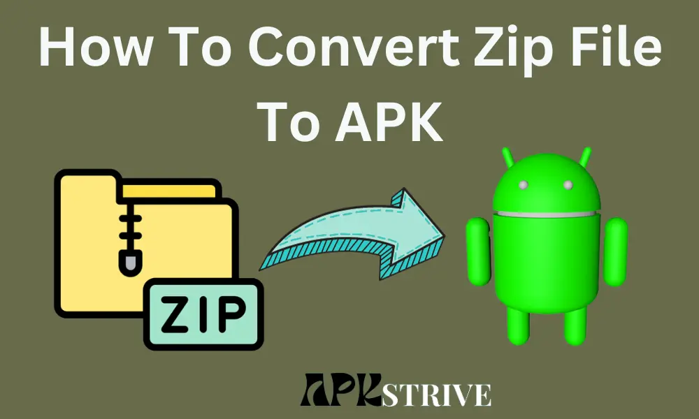 How To Convert Zip File To APK