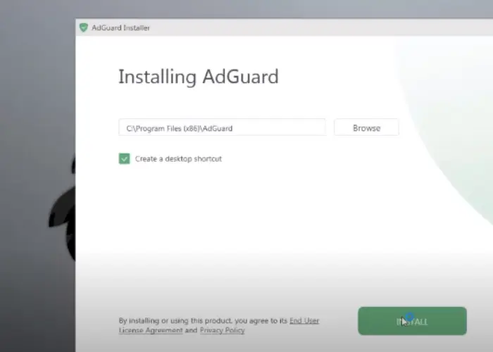 Download and install AdGuard for Windows from the official website