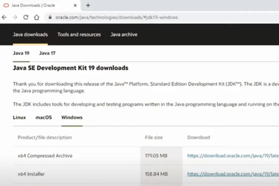 Download and install the Java Development Kit (JDK) from the official Oracle website