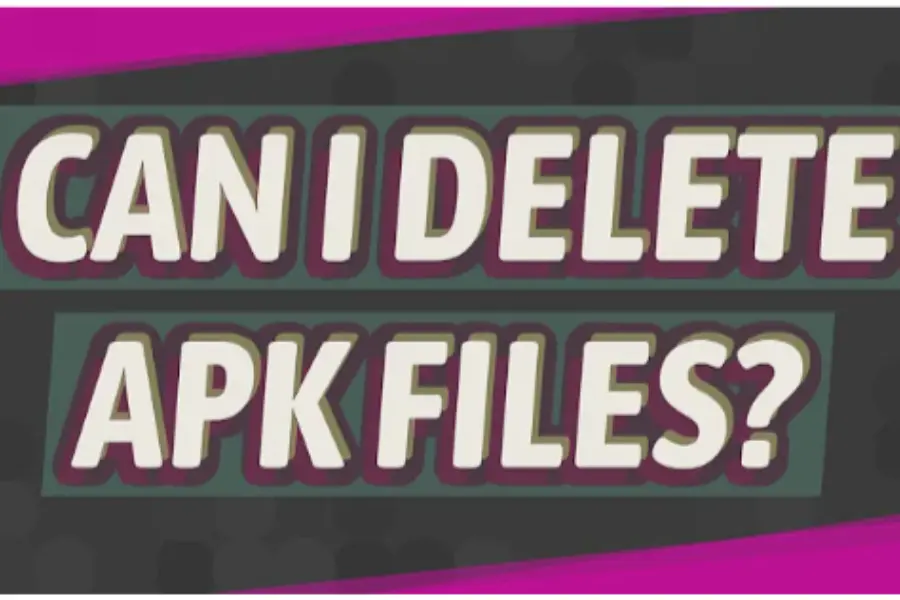 Can I Delete APK Files